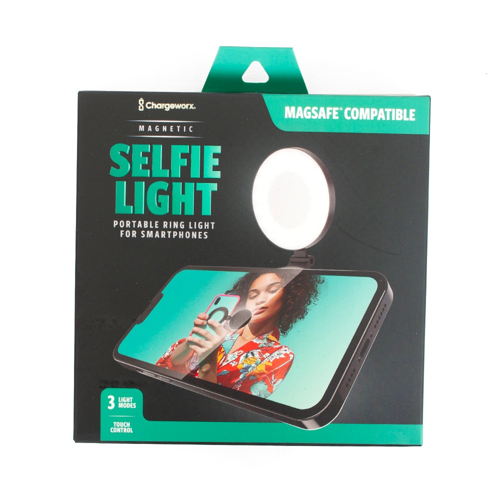 Smartphone Accessories, Tech, Chargeworx, Magnetic, Selfie Light, 992554